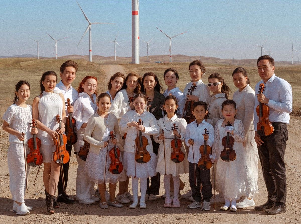Asel Mekebayeva’s Violin Ensemble — Middle East Classical Music Academy